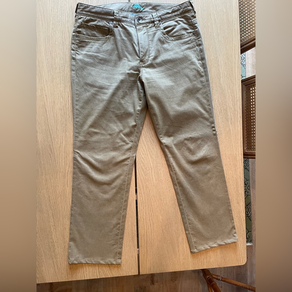 Tommy Bahama Men's Tan Chinos 35 x 30